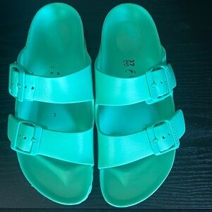 Womens Birkenstock sandals.  Worn only once. Excellent condition